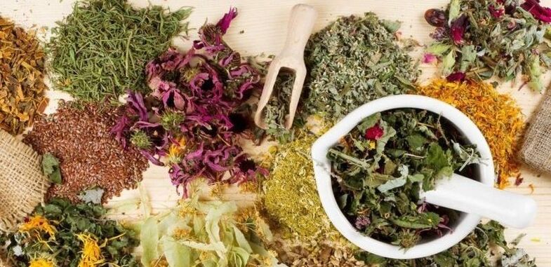 Herbs for treating psoriasis on the hands