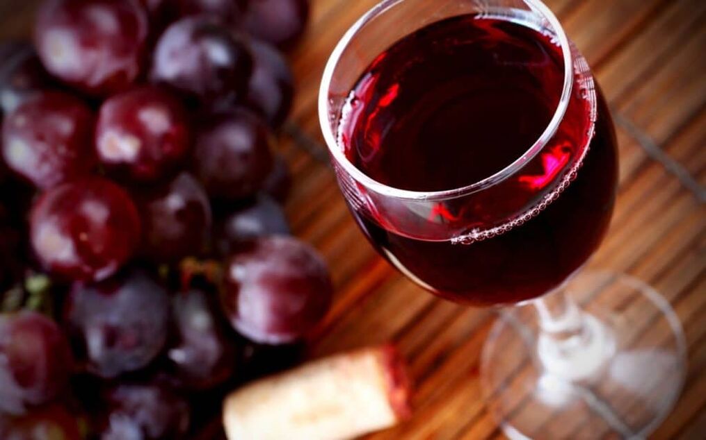 Can psoriasis drink red wine 