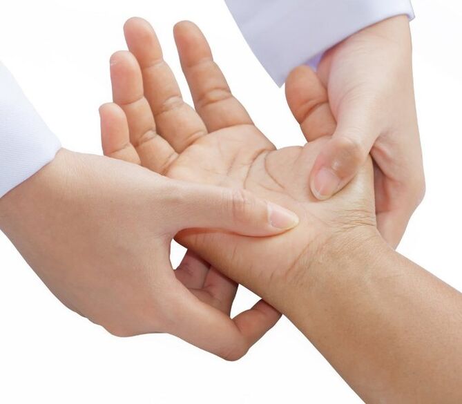 Rheumatoid psoriasis can affect hands